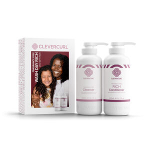Clever Curl Fragrance Free Wash Day Rich Duo