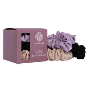 Clever Curl rPET Satin Scrunchie